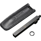 Civivi Tac N Tweeze Tweezers With Brass Handle Stonewashed Finish Open 4.75in EDC Designed By Bob Terzuola by Civivi