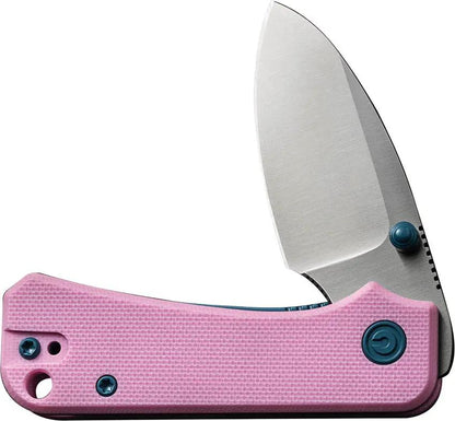 Civivi Baby Banter Linerlock Knife 2.25 Inch Nitro V Satin Blade Pink G10 Handle EDC Enthusiasts by Civivi