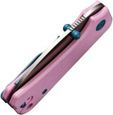 Civivi Baby Banter Linerlock Knife 2.25 Inch Nitro V Satin Blade Pink G10 Handle EDC Enthusiasts by Civivi