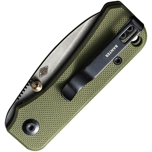 Civivi Baby Banter Linerlock Knife Green G10 Nitro V Blade Premium Build Compact EDC Companion For Enthusiasts by Civivi