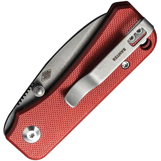Civivi Baby Banter Linerlock Burgundy G10 Nitro V EDC by Civivi