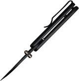 Civivi Baby Banter Wharncliffe Knife Nitro V Steel EDC Compact Black Micarta Handle by Civivi