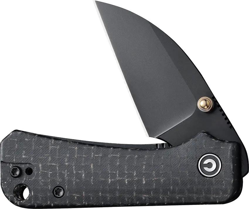 Civivi Baby Banter Wharncliffe Knife Nitro V Steel EDC Compact Black Micarta Handle by Civivi