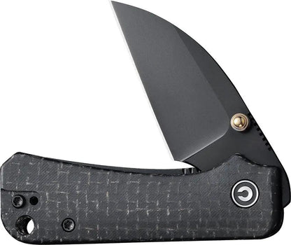 Civivi Baby Banter Wharncliffe Knife Nitro V Steel EDC Compact Black Micarta Handle by Civivi