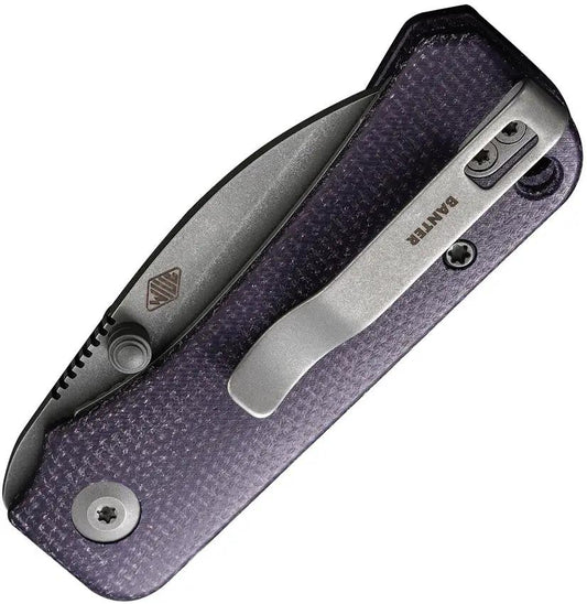 Civivi Baby Banter Wharncliffe Purple Micarta EDC Knife by Civivi