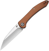 Civivi Hadros Linerlock Micarta Brn C20004-2 by Civivi