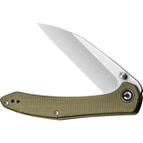 Civivi Hadros Liner Lock Knife Olive Micarta Handle 10Cr15CoMoV Satin Blade EDC Ready by Civivi