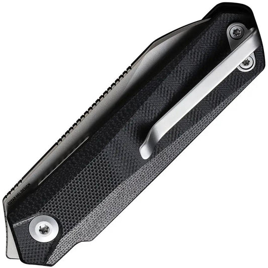 Civivi Ki-V Plus Knife Nitro V Blade 3.63in Closed Black G10 EDC Ready For Enthusiasts by Civivi