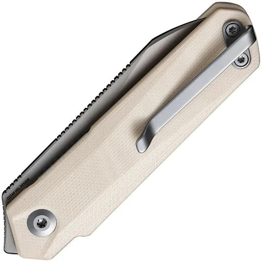 Civivi Ki-V Plus Knife With Nitro V Blade White G10 Handle Extended Tang For EDC Enthusiasts by Civivi