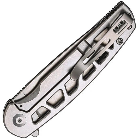 Civivi Perf Framelock Knife Nitro V Blade 3 13 Inch Pocket Clip EDC Ready For Everyday Carry Enthusiasts by Civivi