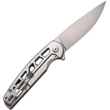 Civivi Perf Framelock Knife Nitro V Blade 3 13 Inch Pocket Clip EDC Ready For Everyday Carry Enthusiasts by Civivi