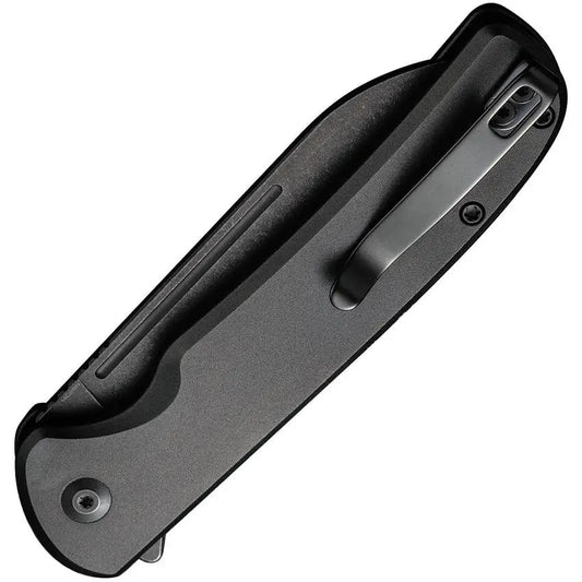 Civivi Chevalier Button Lock Knife Black Stonewash Blade 14C28N Sandvik Premium EDC Everyday Carry by Civivi