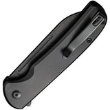 Civivi Chevalier Button Lock Knife Black Stonewash Blade 14C28N Sandvik Premium EDC Everyday Carry by Civivi