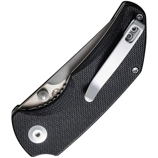 Civivi Thug 2 Linerlock Folding Knife Nitro V Tanto Blade Black G10 Handle For EDC Enthusiasts by Civivi