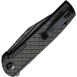 Civivi Cachet Framelock Damascus Clip Point Knife With Green Micarta Inlay Extended Tang For EDC by Civivi