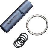 Civivi Key Bit Blue Titanium EDC Tool With Torx T6 T8 Bits Keyring And O Rings For EDC Enthusiasts by Civivi