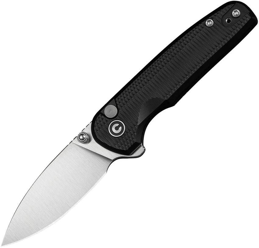 Civivi Mini Shakan Button Lock Black C20052F-1 by Civivi