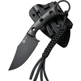Civivi Midwatch Fixed Blade Knife N690 Black Stonewash Clip Point Full Tang Kydex Sheath for Outdoor Enthusiasts by Civivi