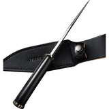 Civivi Teton Tickler Knife C20072-1 5.5In Satin D2 Clip Point With G10 Handle And Leather Sheath For EDC Enthusiasts by Civivi