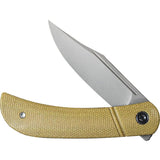 Civivi Appalachian Drifter Folder C2015B EDC Knife With 3In CPM S35VN Blade Olive Micarta Handle And Pocket Clip by Civivi