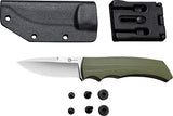 Civivi M2 Backup Fixed Blade Knife OD Green G10 Handle D2 Satin 3.13in Blade By Bob Terzuola For EDC Enthusiasts by Civivi