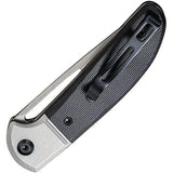 Civivi Trailblazer EDC Knife With 3 Inch Stonewashed 14C28N Blade And Black G10 Handle by Civivi