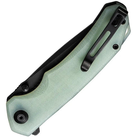 Civivi Brazen Linerlock Jade G10 Handle D2 Tanto Knife, 3.5in Blade, Extended Tang, EDC by Civivi