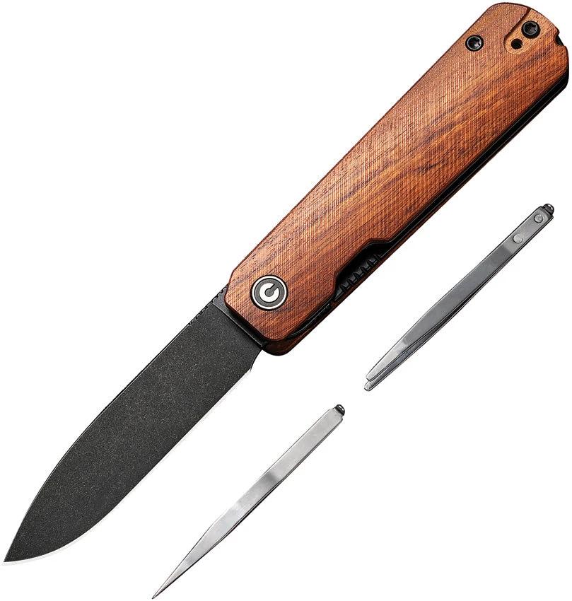 Civivi Sendy Linerlock Wood C21004A2 by Civivi