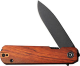 Civivi Sendy Linerlock Wood Knife With Nitro V Blade Premium EDC Tool For Everyday Carry Enthusiasts by Civivi