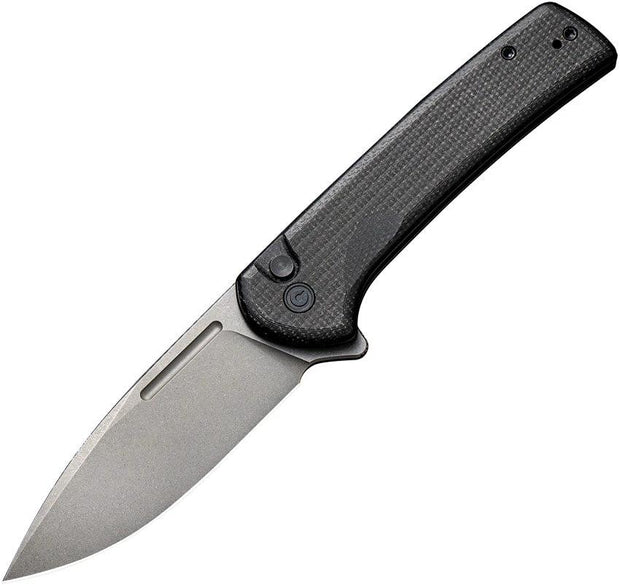 Civivi Conspirator Button Lock Black C21006-1 by Civivi