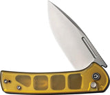 Civivi Conspirator Button Lock Knife Ultem Handle Nitro V Steel 3.5Inch Blade For EDC Enthusiasts by Civivi