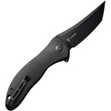 Civivi Synergy4 Linerlock Knife Nitro V Tanto Black Stonewash G10 Handle Extended Tang EDC by Civivi