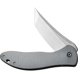 Civivi Synergy4 Linerlock Gray EDC Knife with Nitro V Tanto Blade and G10 Handle by Civivi