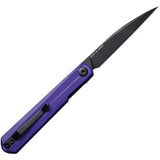 Civivi Clavi Linerlock Purple G10 Handle Nitro V Wharncliffe EDC Knife 4in Closed by Civivi