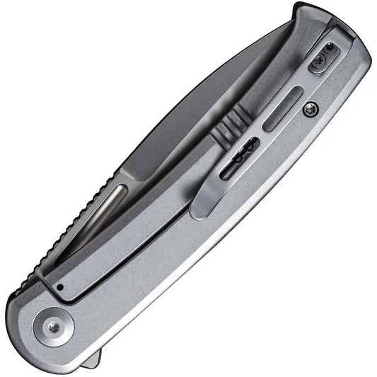 Civivi Cetos Framelock Knife 14C28N Blade Brown Micarta Handle Extended Tang Pocket Clip EDC Ready by Civivi