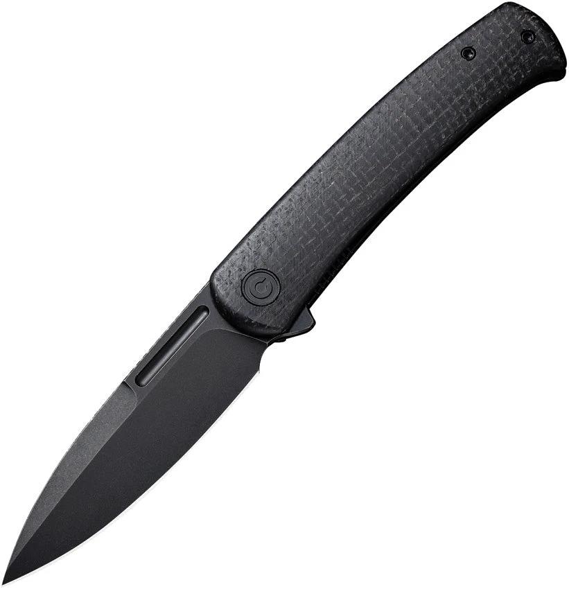 Civivi Caetus Linerlock Blk Burlap C21025C-2 by Civivi