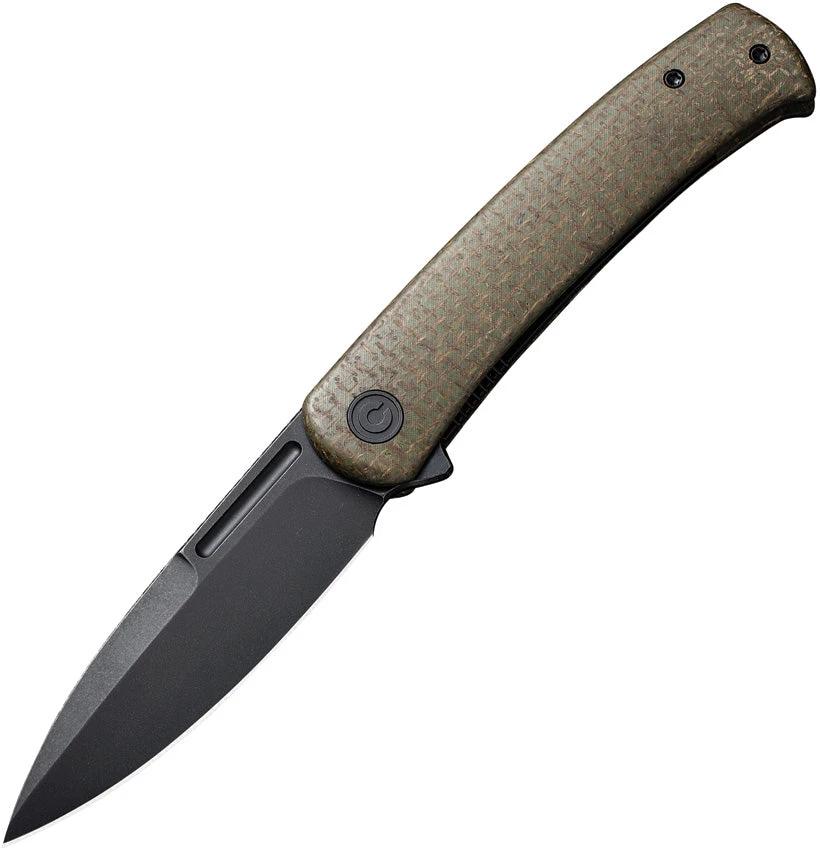 Civivi Caetus Linerlock Grn Burlap C21025C-3 by Civivi