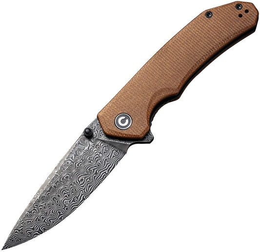 Civivi Brazen Linerlock Brown C2102DS-1