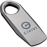 Civivi Ti Bar Pry Bar Tool Titanium EDC Enthusiasts Pocket Pry Bar With Lanyard Hole Satin Finish by Civivi