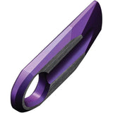 Civivi Ti Bar Titanium Mini Knife 1.75in Overall Purple Satin Finish Lanyard Hole For EDC Fans by Civivi