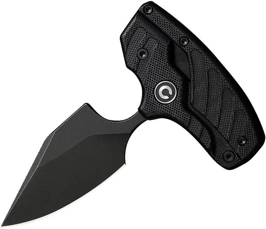 Civivi Typhoeus Adjustable Push Dagger With Black G10 Handle Six And A Quarter Inch Overall For Tactical Enthusiasts by Civivi