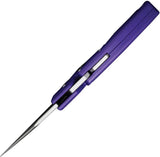 Civivi Typhoeus Adjustable Push Dagger Purple G10 Handle 14C28N Blade 2.25in 6.25in Belt Sheath Tactical EDC by Civivi