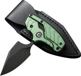 Civivi Typhoeus Green Aluminum Push Dagger 2.25 Inch 14C28N Steel Tactical Blade Everyday Carry by Civivi