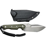 Civivi Maxwell Fixed Blade Knife Green G10 Handle 4.75in D2 Spear Point Full Tang Outdoor Survival by Civivi