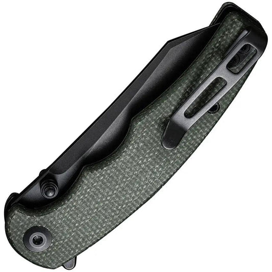 Civivi P87 Folder Nitro V Blade Green Micarta EDC Knife For Everyday Carry Enthusiasts With Extended Tang by Civivi