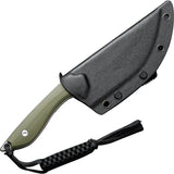 Civivi Concept 22 Fixed Blade Knife D2 Bead Blast 4.88in Blade G10 OD Green Handle Terzuola Designed For EDC Enthusiasts by Civivi