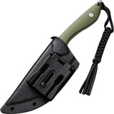 Civivi Concept 22 Fixed Blade Knife D2 Bead Blast 4.88in Blade G10 OD Green Handle Terzuola Designed For EDC Enthusiasts by Civivi