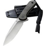 Civivi Elementum Fixed Blade Knife C2105B With D2 Satin Blade And Green Micarta Handle For Tactical EDC Enthusiasts by Civivi