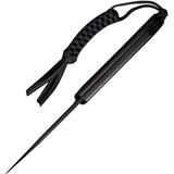 Civivi Elementum Fixed Blade Knife Premium Damascus Steel Ebony Wood Handle EDC Enthusiasts With Terzuola T Clip Sheath by Civivi