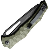 Civivi Spiny Dogfish Linerlock OD Green G10 Knife For EDC Enthusiasts 14C28N Blade by Civivi